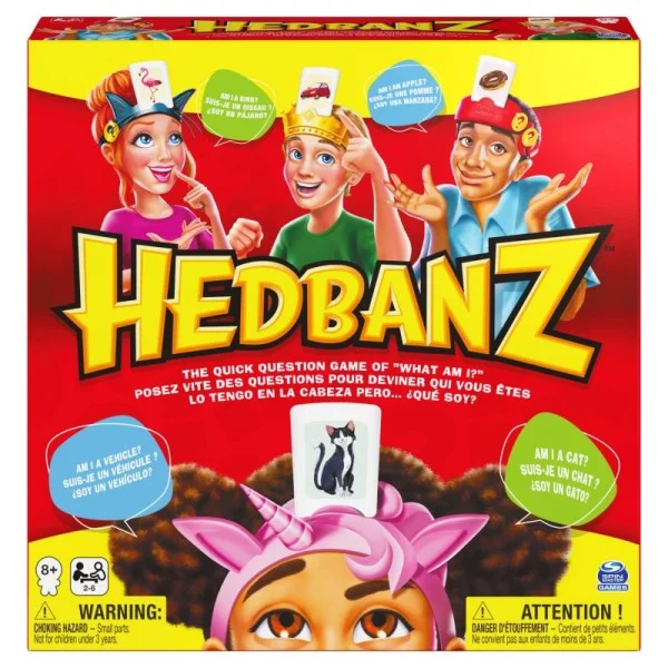 Spinmaster Hedbanz Board Games - 6059496-T